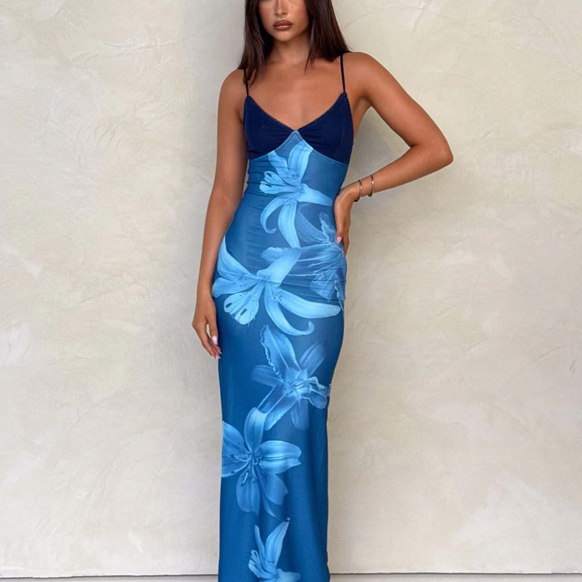 ALAINA DRESS - BLUE ORCHID 1