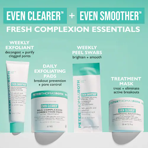 Even Clearer™ Therapeutic Sulfur Acne Mask for Pores and Oil Control 8