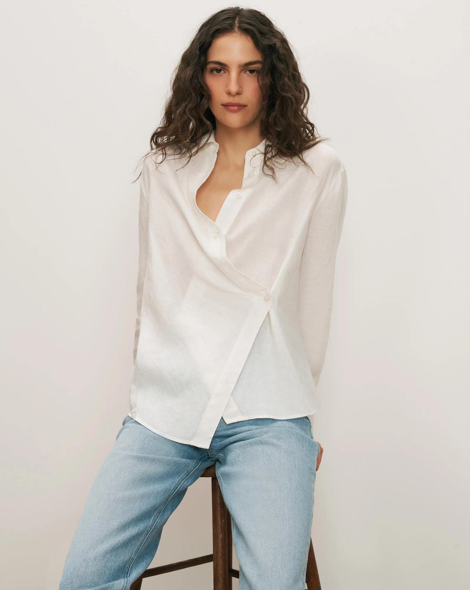 Perezzi Linen Button-Down Shirt 2