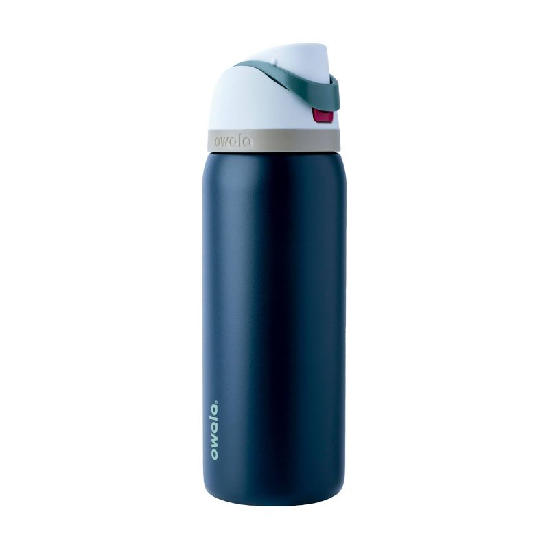 Owala 32oz FreeSip Stainless Steel Water Bottle - Navy Nights 2