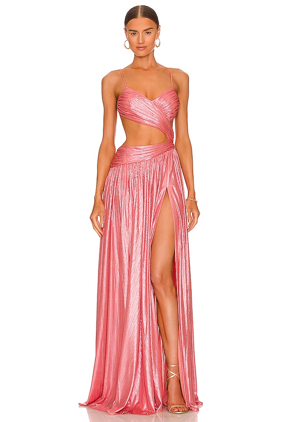 retrofete Aglaia Dress in Calypso Coral 2
