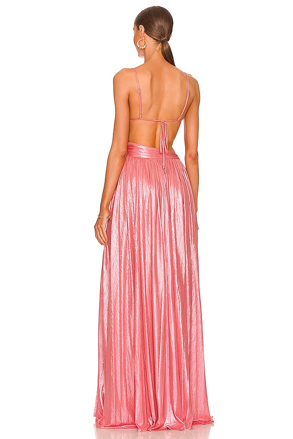 retrofete Aglaia Dress in Calypso Coral 4