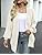 MEROKEETY Women's Chunky Cardigan Sweaters 2025 Lantern Long Sleeve Oversized Knit Outerwear with Pockets 4