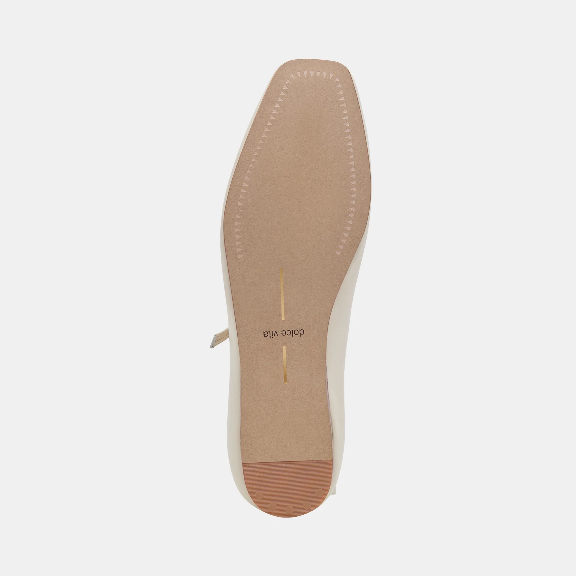 Reyes Ballet Flats Ivory Leather 4